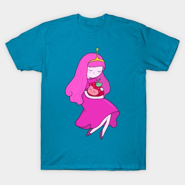 Princess Bubblegum and Wildberry Princess T-Shirt by valentinahramov